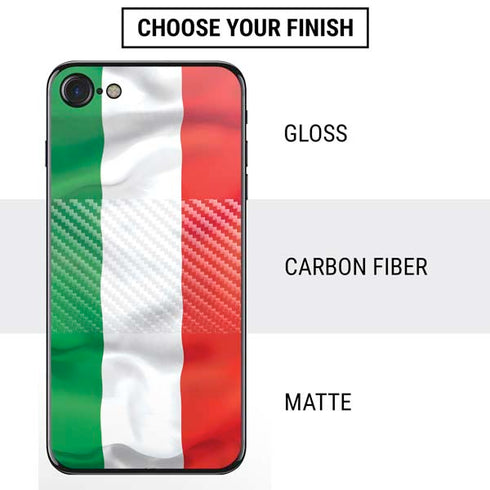 Italy Flag iPhone SE (2nd & 3rd Gen) Skin